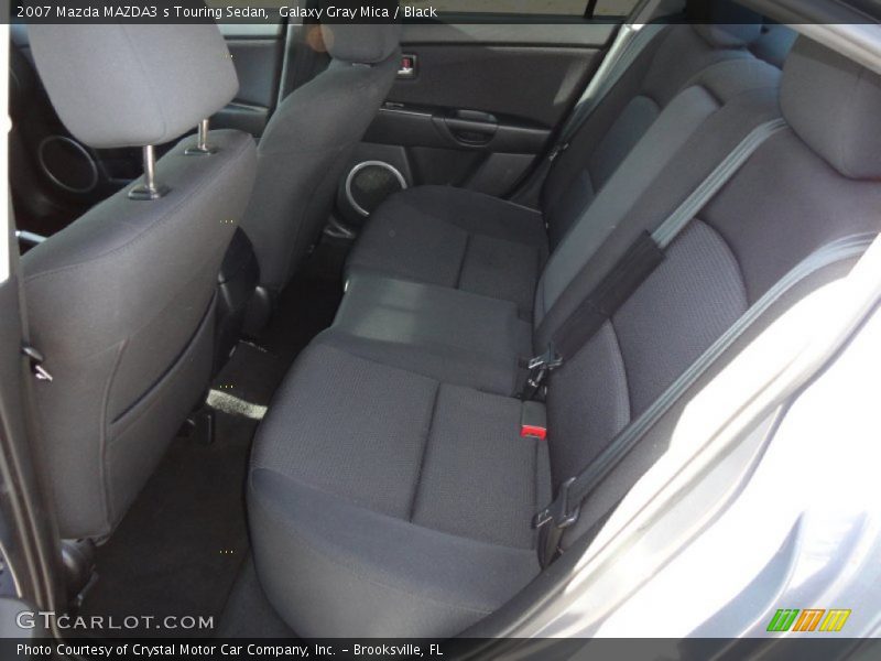 Galaxy Gray Mica / Black 2007 Mazda MAZDA3 s Touring Sedan