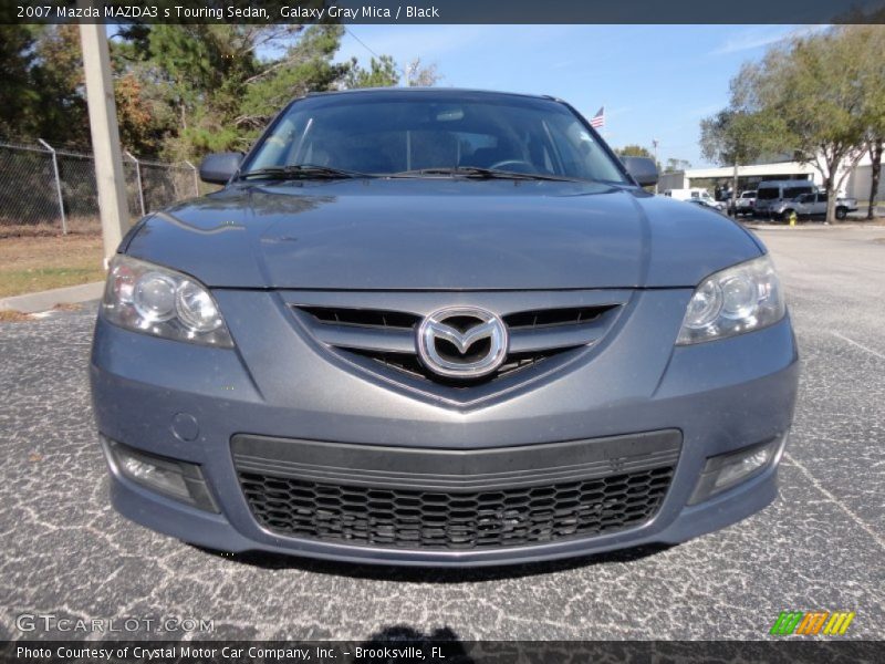 Galaxy Gray Mica / Black 2007 Mazda MAZDA3 s Touring Sedan