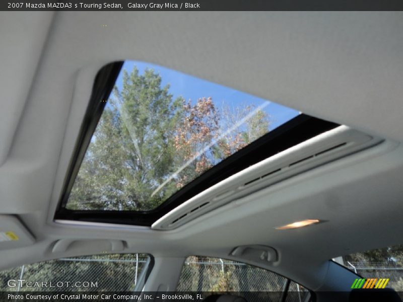 Galaxy Gray Mica / Black 2007 Mazda MAZDA3 s Touring Sedan