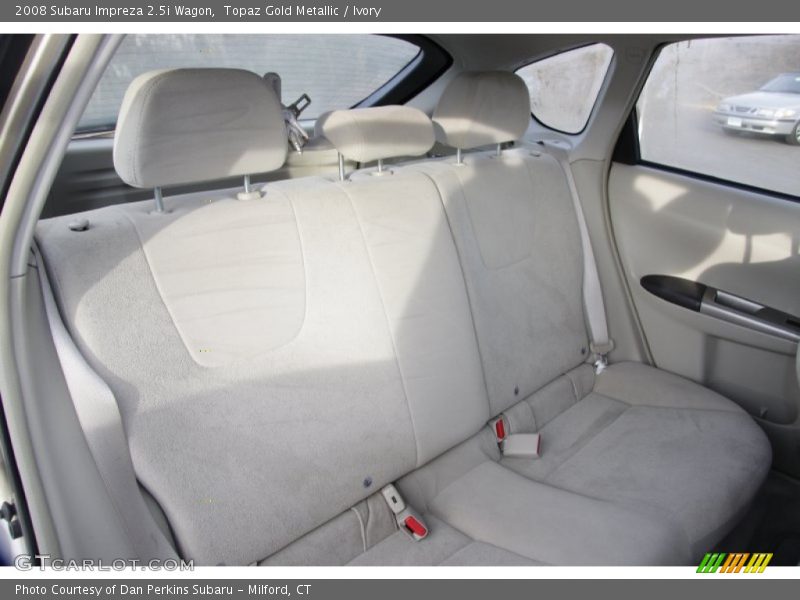 Topaz Gold Metallic / Ivory 2008 Subaru Impreza 2.5i Wagon
