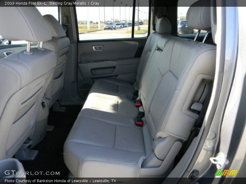 Sterling Gray Metallic / Gray 2009 Honda Pilot EX-L