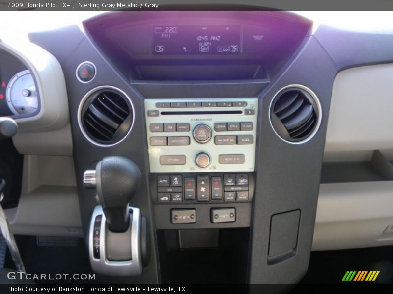 Sterling Gray Metallic / Gray 2009 Honda Pilot EX-L