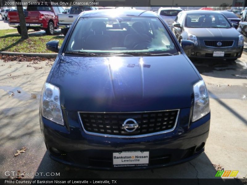 Blue Onyx / Charcoal/Steel 2008 Nissan Sentra 2.0