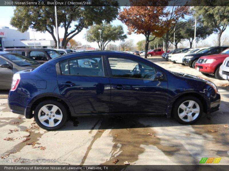 Blue Onyx / Charcoal/Steel 2008 Nissan Sentra 2.0