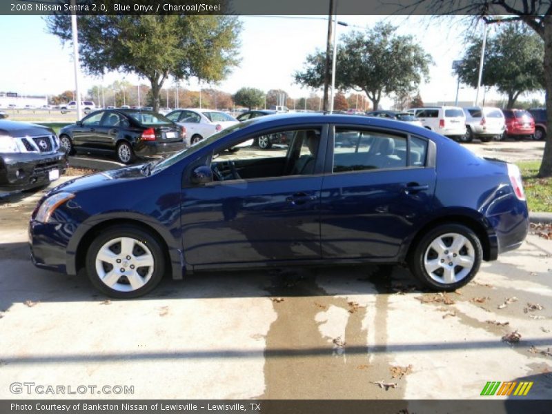 Blue Onyx / Charcoal/Steel 2008 Nissan Sentra 2.0