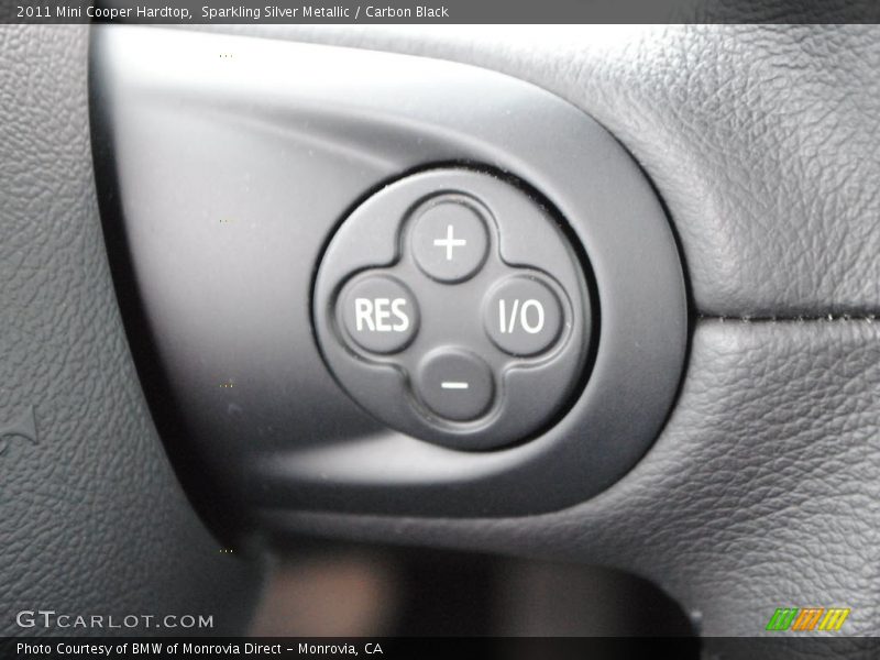 Sparkling Silver Metallic / Carbon Black 2011 Mini Cooper Hardtop