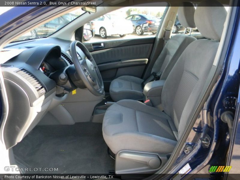 Blue Onyx / Charcoal/Steel 2008 Nissan Sentra 2.0