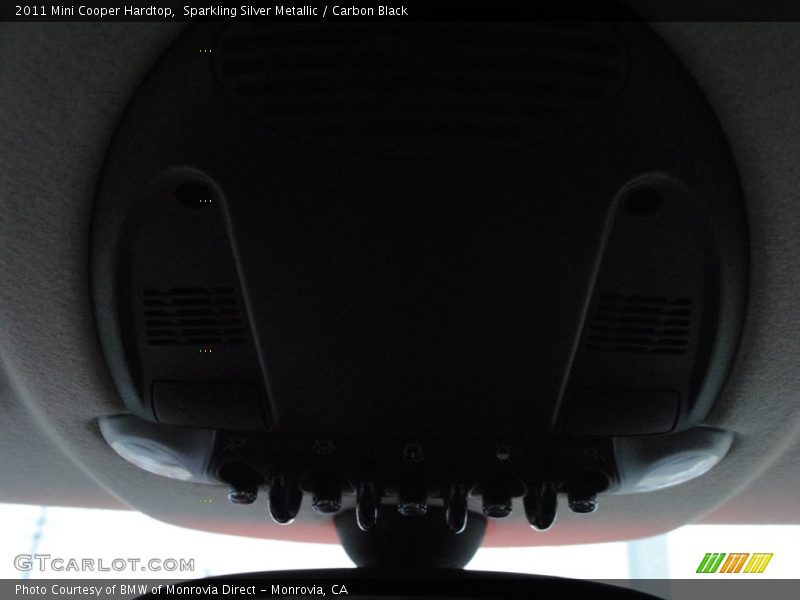 Sparkling Silver Metallic / Carbon Black 2011 Mini Cooper Hardtop