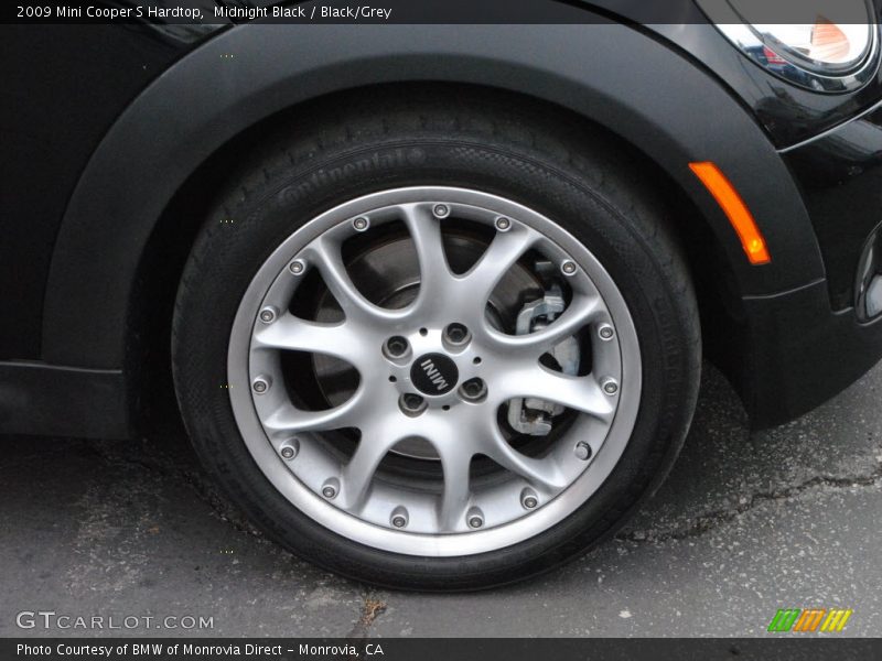 Midnight Black / Black/Grey 2009 Mini Cooper S Hardtop