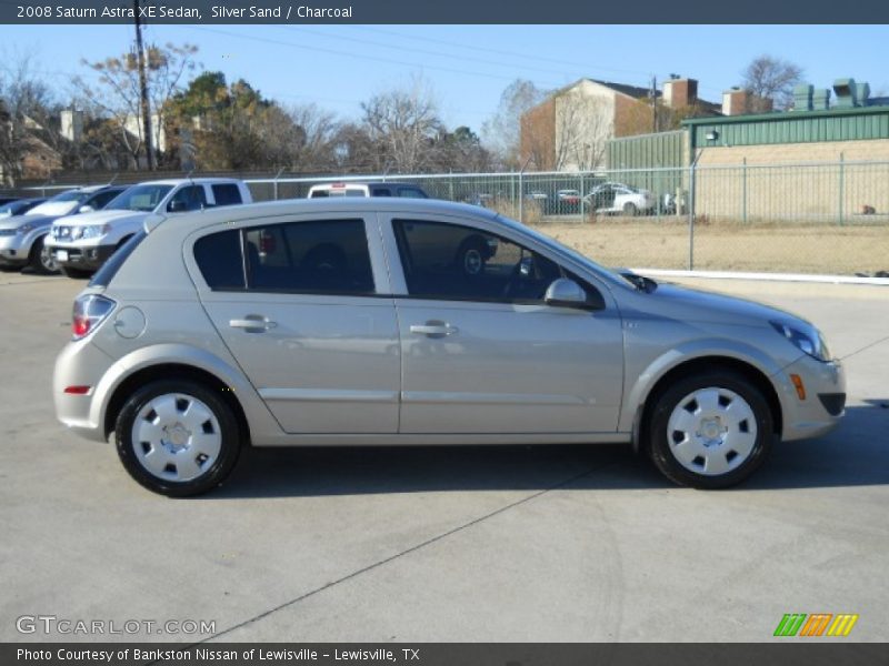 Silver Sand / Charcoal 2008 Saturn Astra XE Sedan