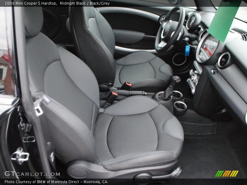Midnight Black / Black/Grey 2009 Mini Cooper S Hardtop