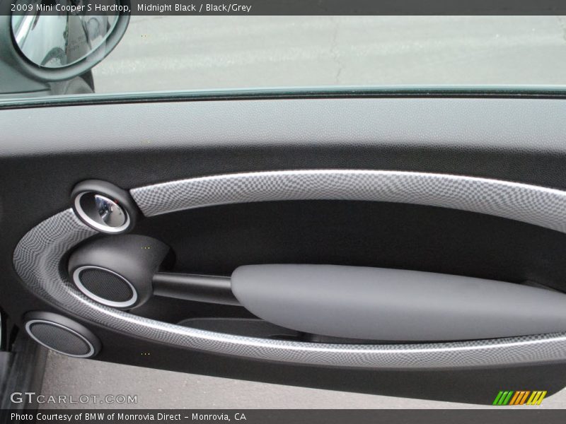 Midnight Black / Black/Grey 2009 Mini Cooper S Hardtop