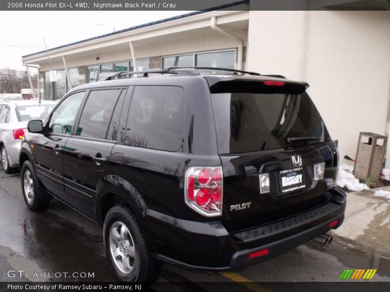 Nighthawk Black Pearl / Gray 2006 Honda Pilot EX-L 4WD