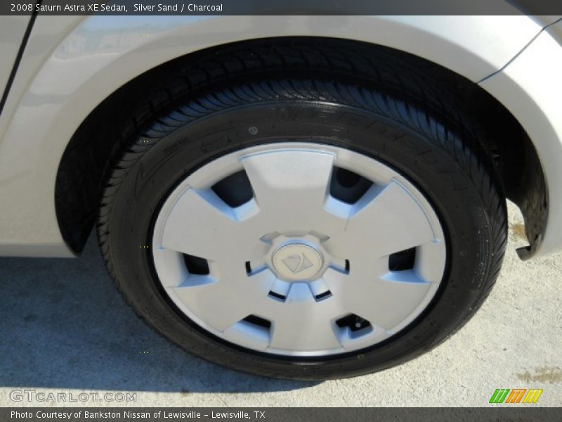Silver Sand / Charcoal 2008 Saturn Astra XE Sedan