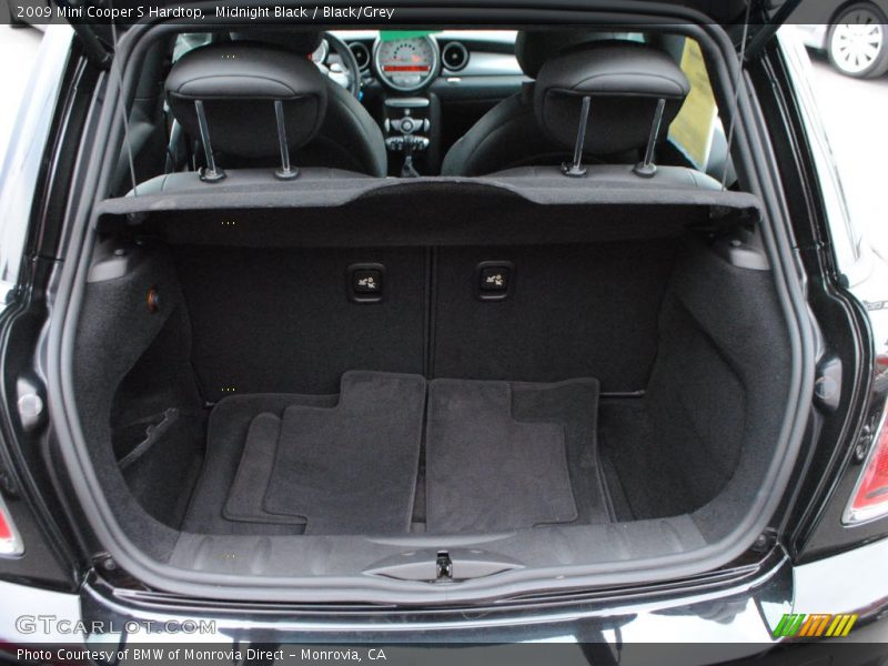 Midnight Black / Black/Grey 2009 Mini Cooper S Hardtop