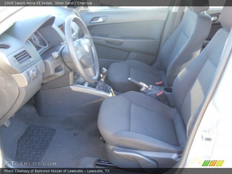 Silver Sand / Charcoal 2008 Saturn Astra XE Sedan
