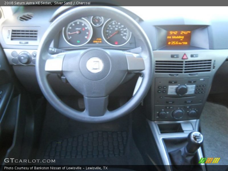 Silver Sand / Charcoal 2008 Saturn Astra XE Sedan