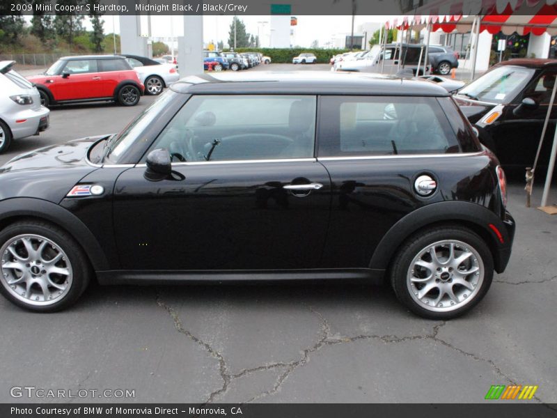 Midnight Black / Black/Grey 2009 Mini Cooper S Hardtop