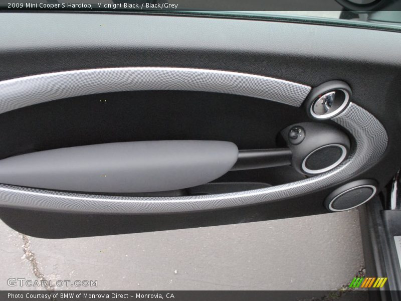 Midnight Black / Black/Grey 2009 Mini Cooper S Hardtop