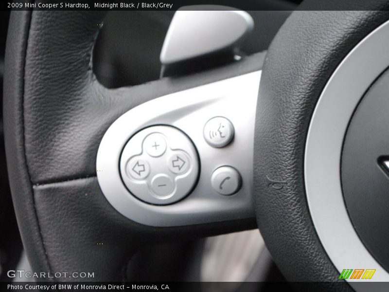 Midnight Black / Black/Grey 2009 Mini Cooper S Hardtop