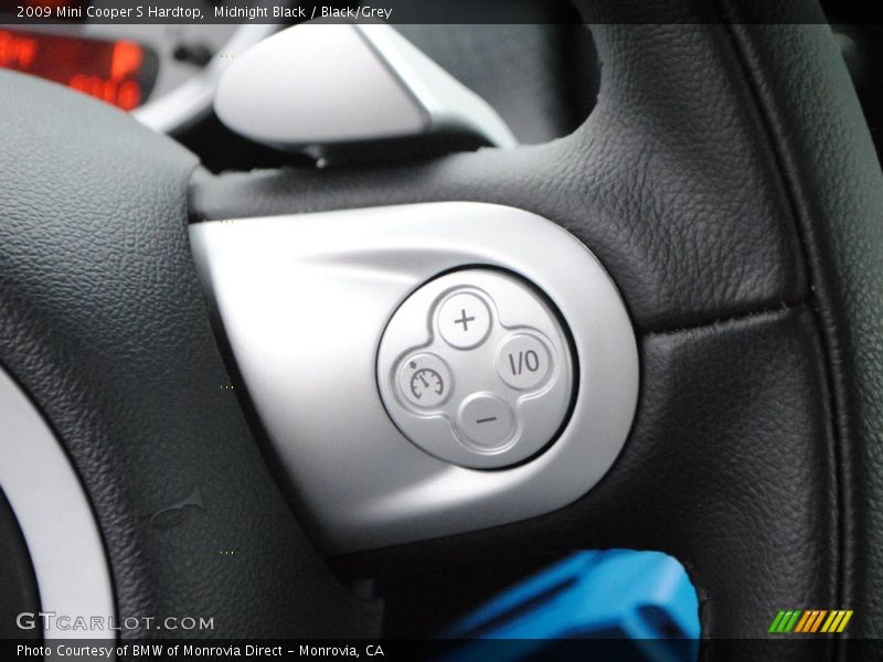 Midnight Black / Black/Grey 2009 Mini Cooper S Hardtop