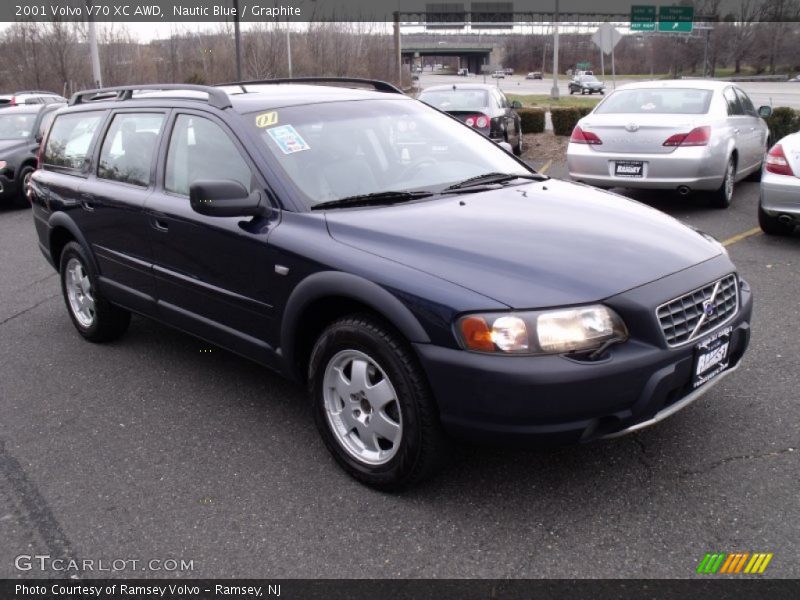 Nautic Blue / Graphite 2001 Volvo V70 XC AWD