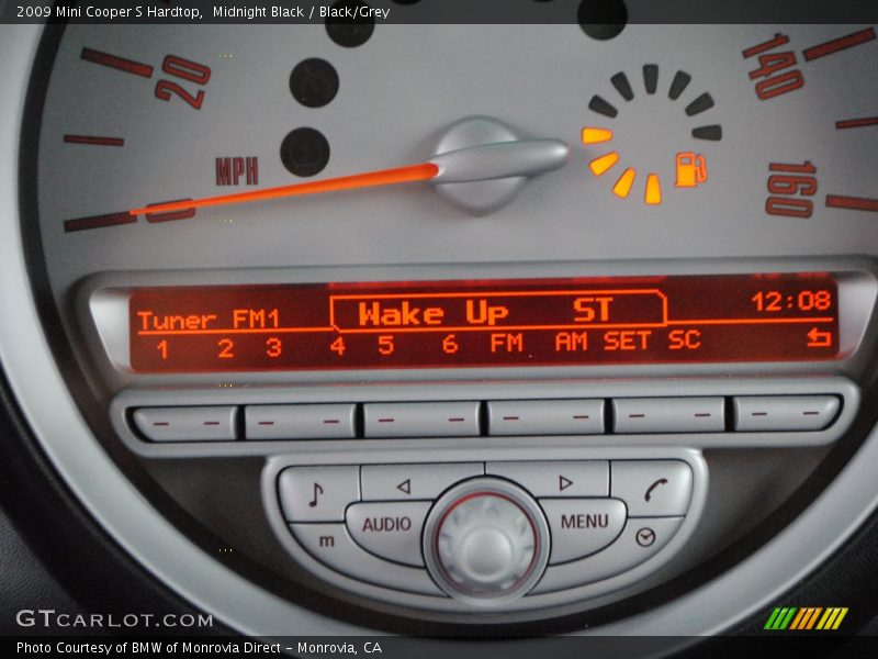 Midnight Black / Black/Grey 2009 Mini Cooper S Hardtop