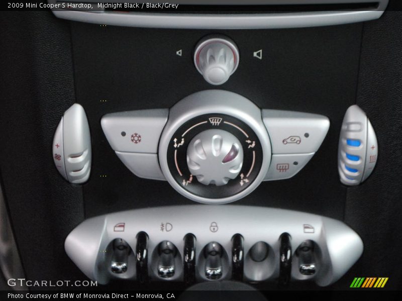 Midnight Black / Black/Grey 2009 Mini Cooper S Hardtop