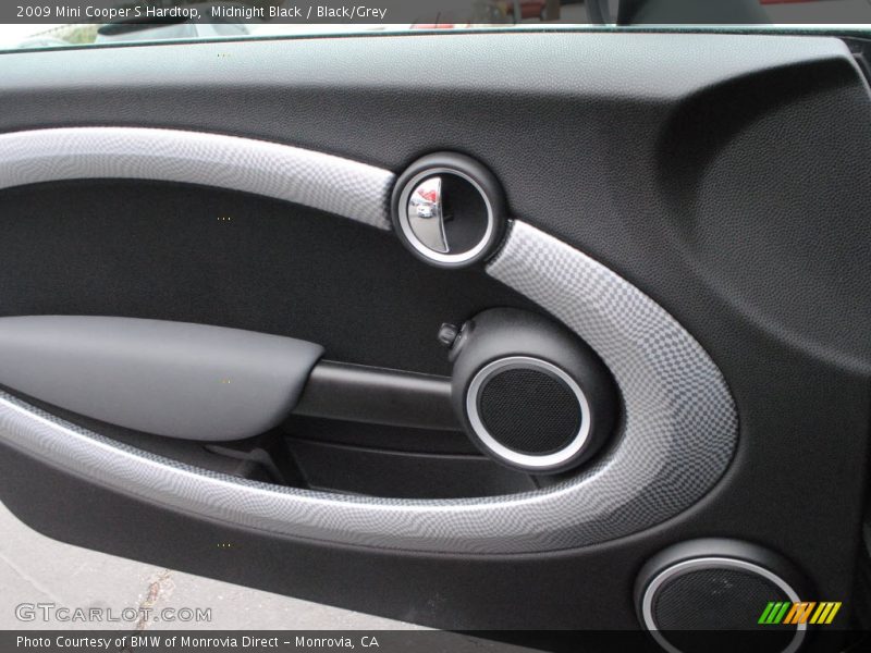 Midnight Black / Black/Grey 2009 Mini Cooper S Hardtop