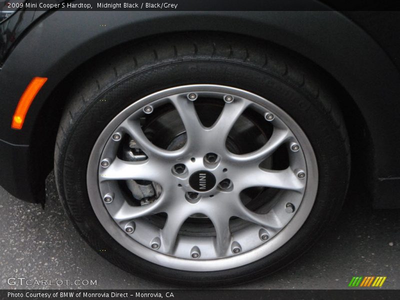 Midnight Black / Black/Grey 2009 Mini Cooper S Hardtop