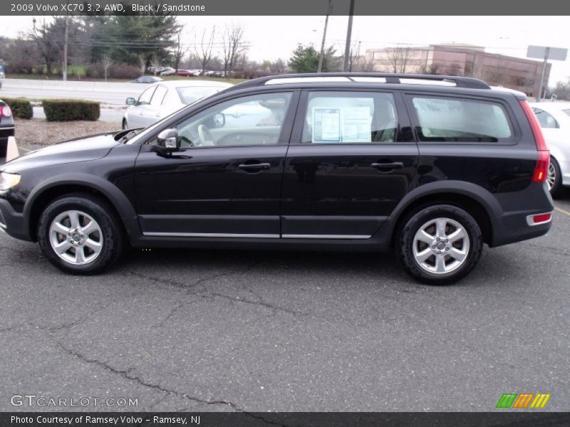 Black / Sandstone 2009 Volvo XC70 3.2 AWD