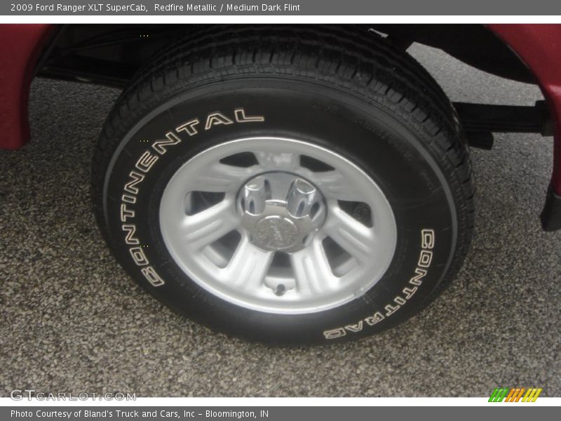 Redfire Metallic / Medium Dark Flint 2009 Ford Ranger XLT SuperCab