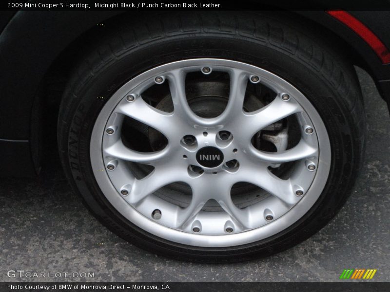 Midnight Black / Punch Carbon Black Leather 2009 Mini Cooper S Hardtop
