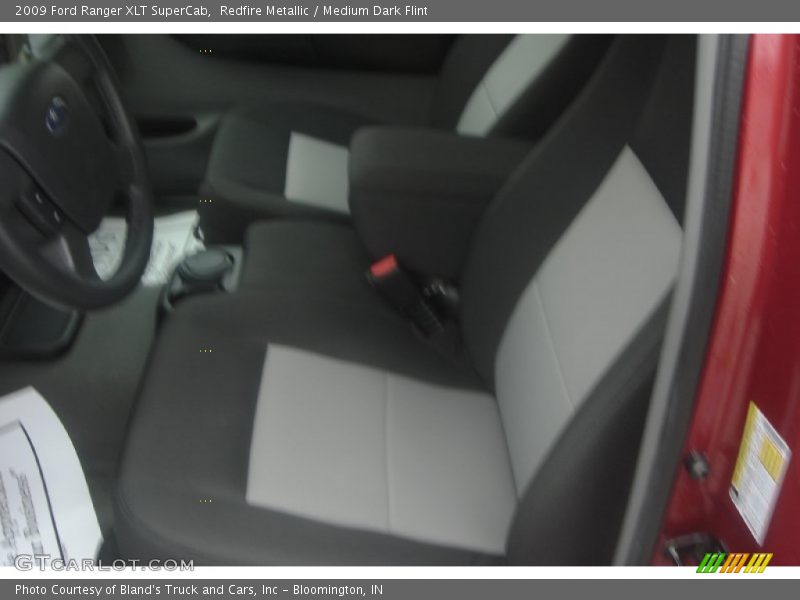 Redfire Metallic / Medium Dark Flint 2009 Ford Ranger XLT SuperCab