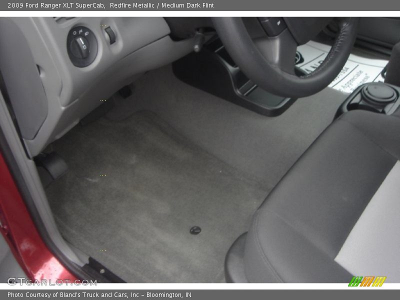 Redfire Metallic / Medium Dark Flint 2009 Ford Ranger XLT SuperCab