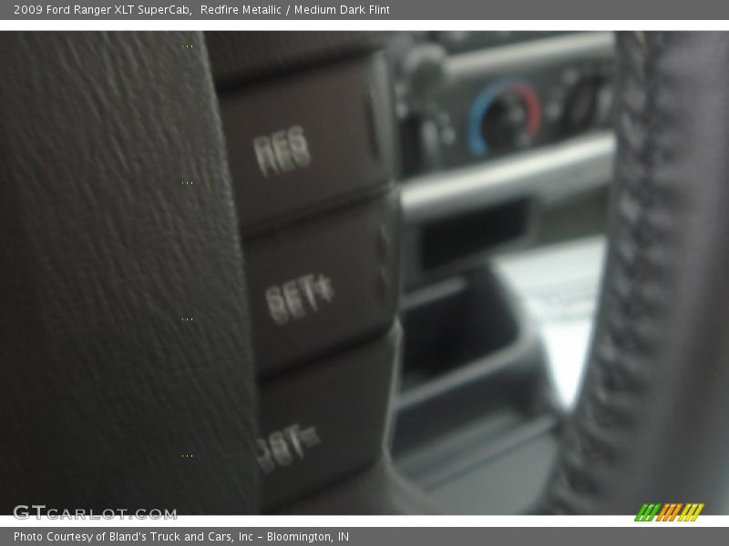 Redfire Metallic / Medium Dark Flint 2009 Ford Ranger XLT SuperCab