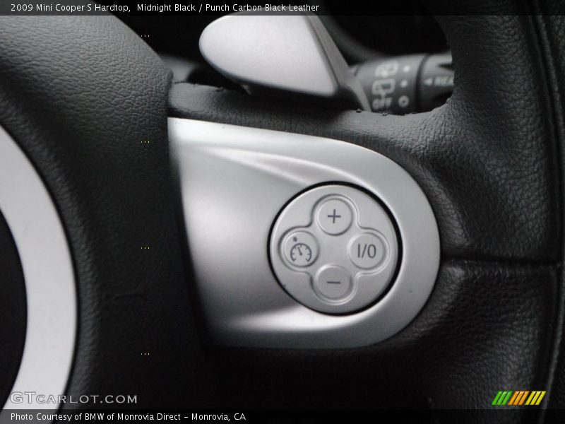 Midnight Black / Punch Carbon Black Leather 2009 Mini Cooper S Hardtop