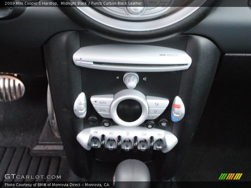 Midnight Black / Punch Carbon Black Leather 2009 Mini Cooper S Hardtop