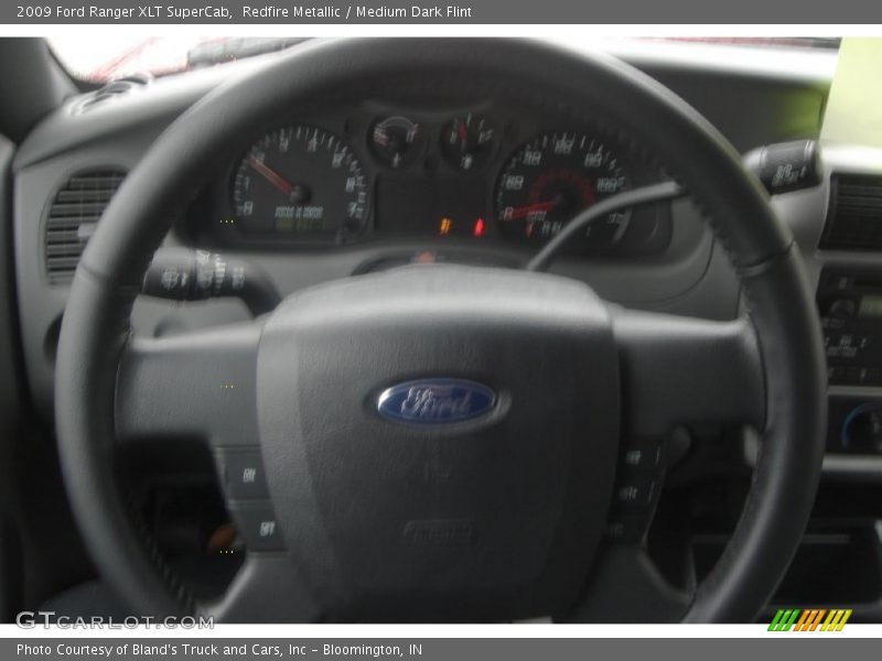 Redfire Metallic / Medium Dark Flint 2009 Ford Ranger XLT SuperCab
