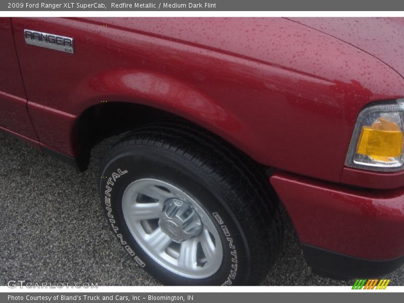 Redfire Metallic / Medium Dark Flint 2009 Ford Ranger XLT SuperCab