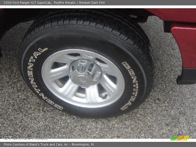 Redfire Metallic / Medium Dark Flint 2009 Ford Ranger XLT SuperCab