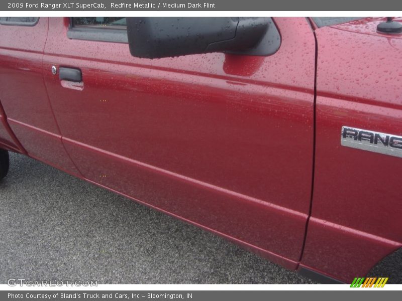 Redfire Metallic / Medium Dark Flint 2009 Ford Ranger XLT SuperCab