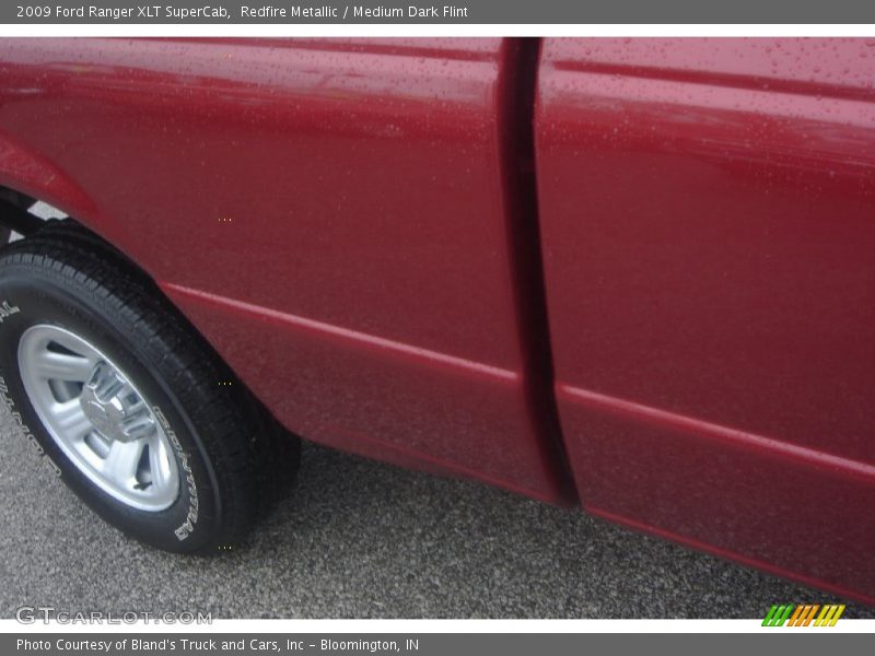 Redfire Metallic / Medium Dark Flint 2009 Ford Ranger XLT SuperCab