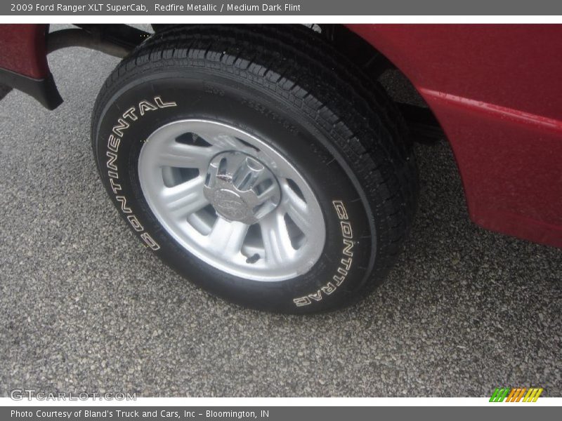 Redfire Metallic / Medium Dark Flint 2009 Ford Ranger XLT SuperCab