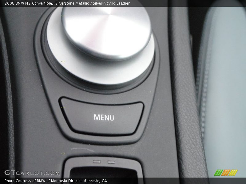 Silverstone Metallic / Silver Novillo Leather 2008 BMW M3 Convertible