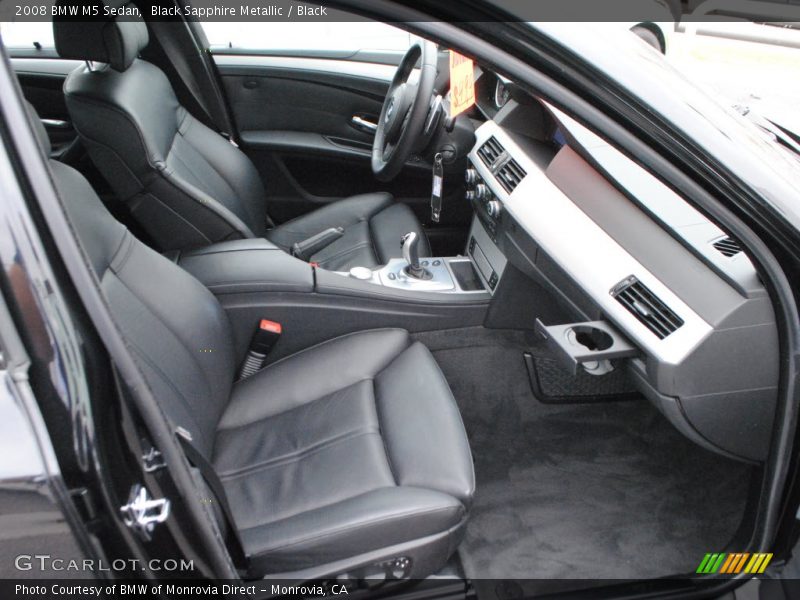  2008 M5 Sedan Black Interior