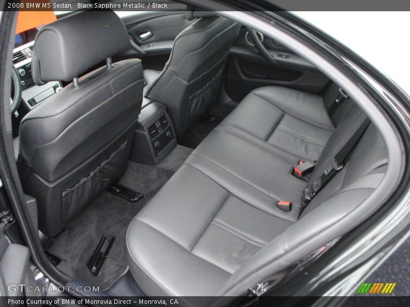  2008 M5 Sedan Black Interior