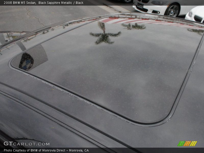 Black Sapphire Metallic / Black 2008 BMW M5 Sedan