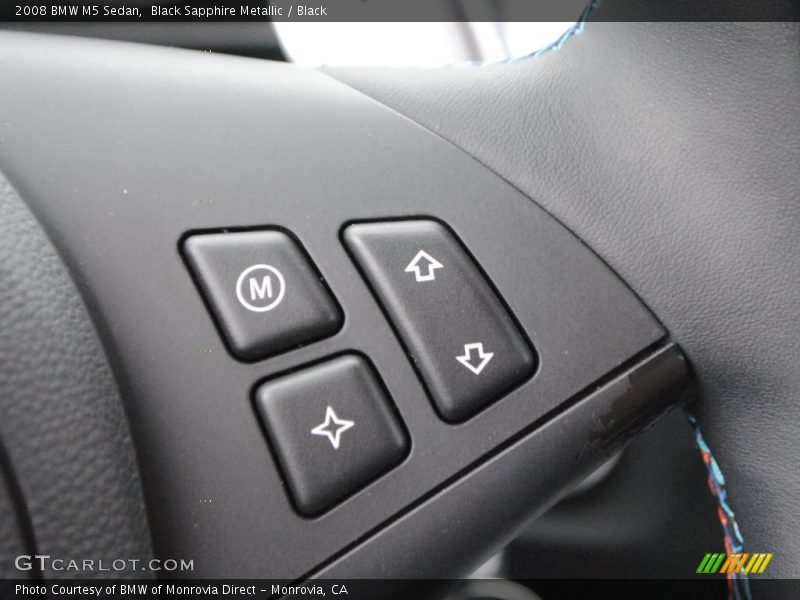 Black Sapphire Metallic / Black 2008 BMW M5 Sedan