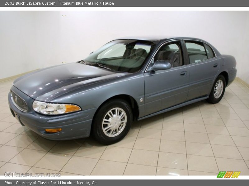 Titanium Blue Metallic / Taupe 2002 Buick LeSabre Custom
